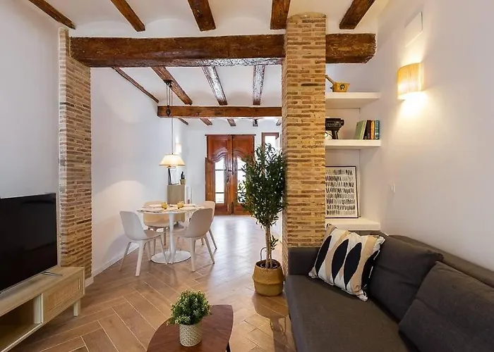 Beautiful Restored House With Terrace Appartement Valencia
